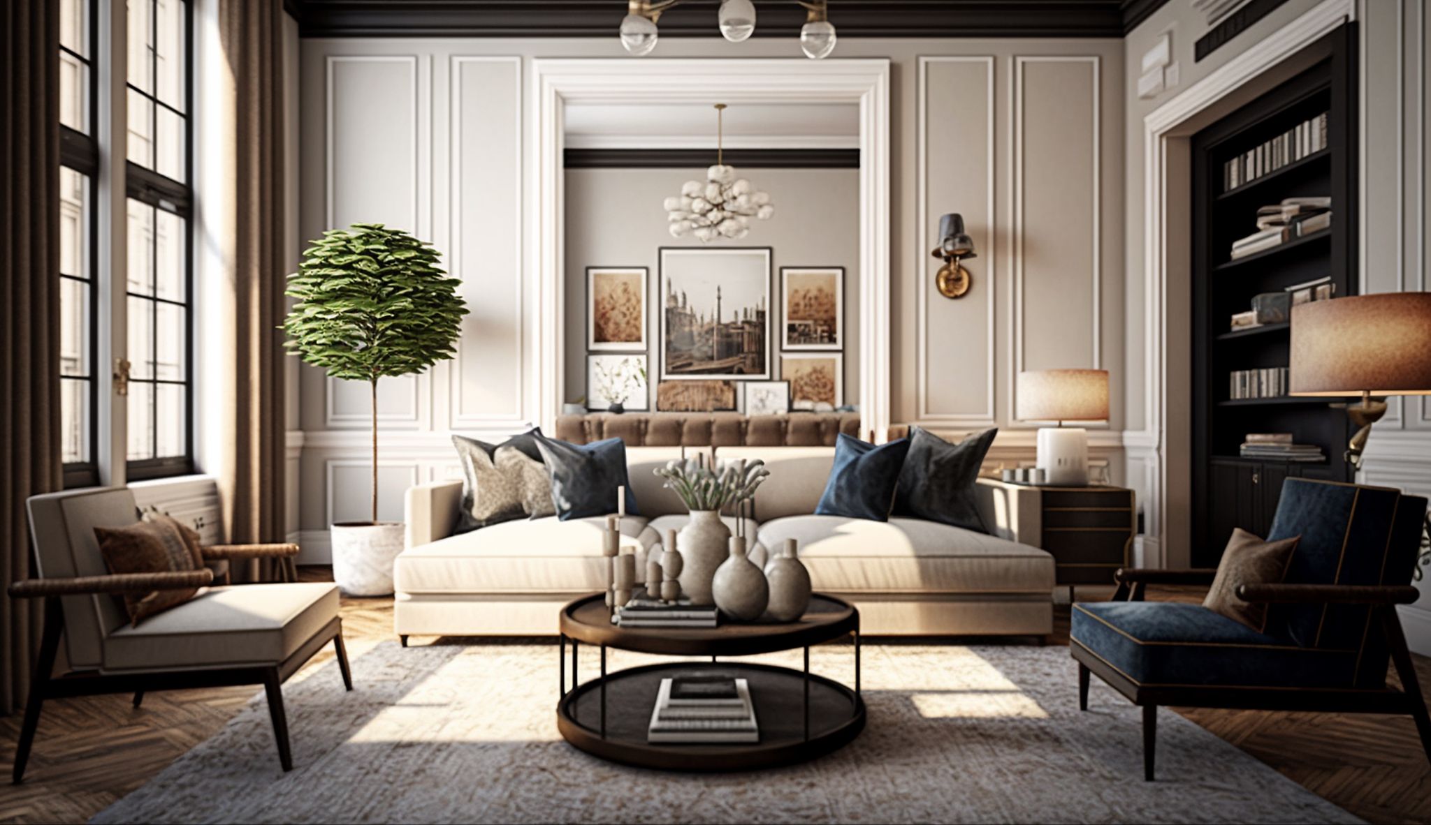 Transitional interior design inspiration